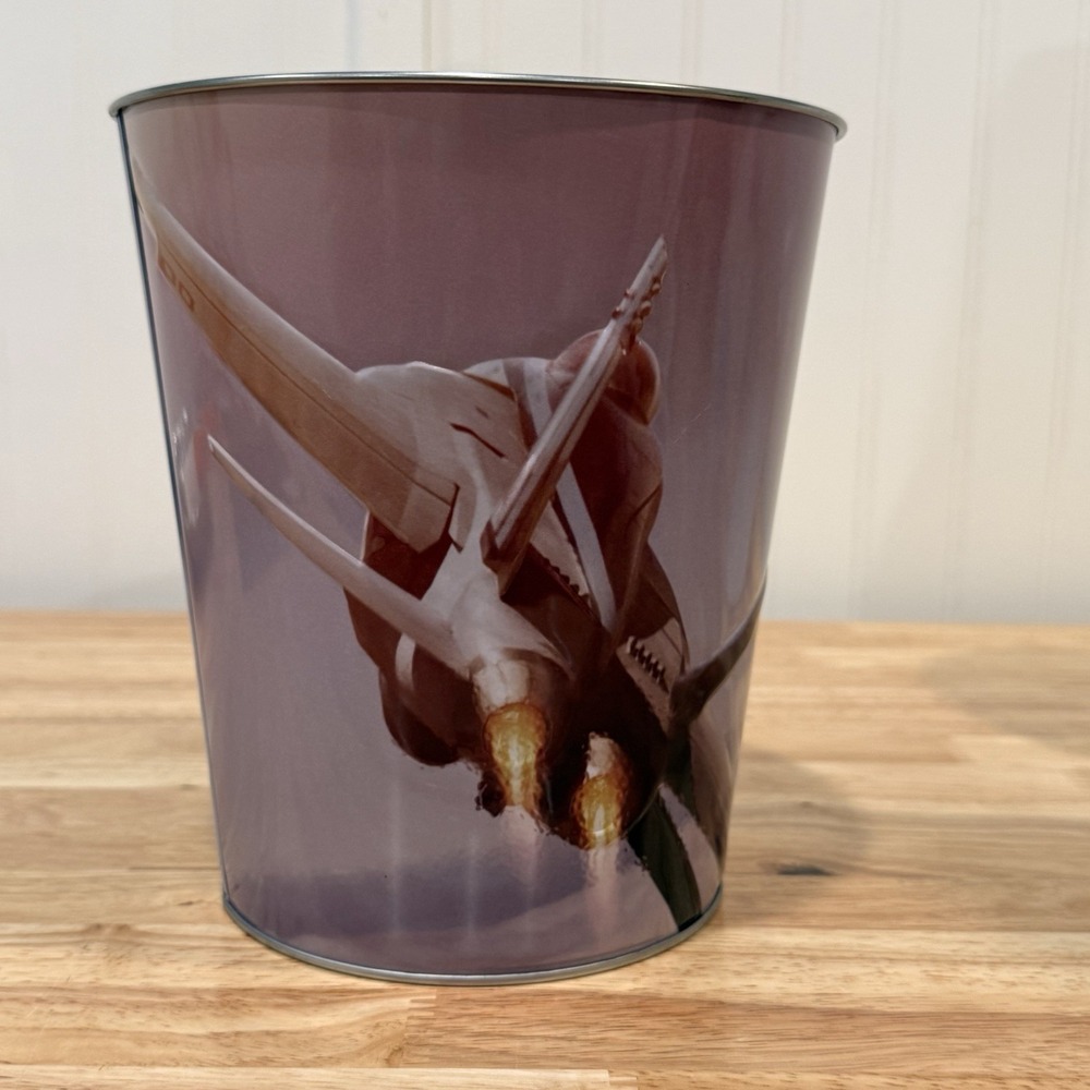 TOP GUN Maverick Movie Promo Tin Metal Golden Link 2020 Popcorn Bucket - Picture 3 of 8